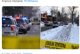 突发! 渥太华国会山附近枪击, 1人死亡3人重伤