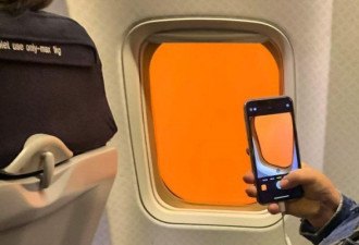 旅客飞机上拍到橘色天空！华人：最可怕的航班