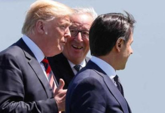 欧盟主席容克：川普在G7上说我是“残酷杀手”