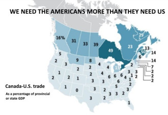 加拿大有多少底气跟美国抗衡 看这两张图就知道