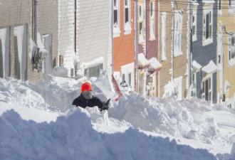 渥太华派遣武装部队 助纽芬兰铲出一条&quot;雪&quot;路