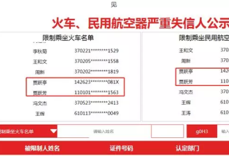严重失信人当中除了贾跃亭，这些人来头也不小