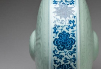 乾隆皇帝的罕见葫芦瓷器，将在法国拍卖