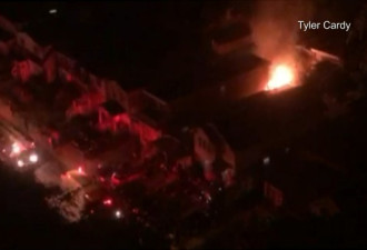 东约克一幢民宅发生火灾 所幸无人受伤