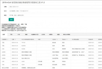 你和新冠肺炎患者同行过吗？这款软件可以查