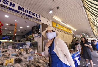 在悉尼亚洲菜市场，究竟有多少人戴口罩？