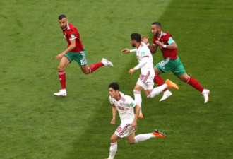 世界杯首例乌龙补时绝杀 伊朗1球小胜摩洛哥