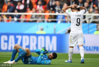 89分钟铁卫施绝杀!世界杯乌拉圭1-0埃及