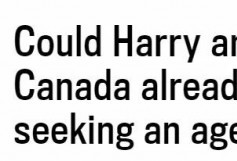 哈里夫妇受不了加拿大准备搬去洛杉矶了