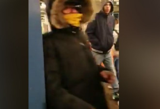 美国纽约亚裔戴口罩当街被殴打无人阻拦