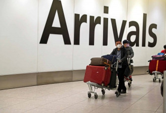 英国正追踪约2000名从武汉抵英的旅客