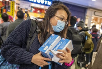 疫情当头 口罩在香港成为偷取目标