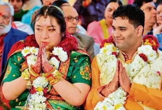 中国女子恋印度男5年 结婚当天引卫生部门出动