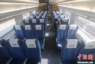 中国确诊人数攀升至44765人 高铁几乎空车运行