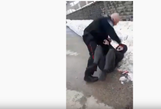 视频: 安省警方粗暴执法 抓捕过程中重拳打脸