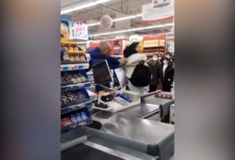 男子超市排队被抓下口罩 暴打两女子血溅当场