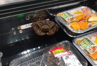 超市螃蟹被贴半价愤而逃走:不躲起来会被抓到