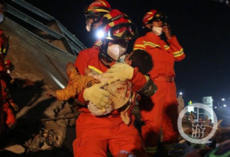泉州隔离酒店坍塌救援：最小获救者为年仅1岁