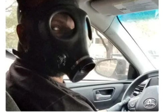为防病毒 Uber司机在车上搭帐篷、戴防毒面具！