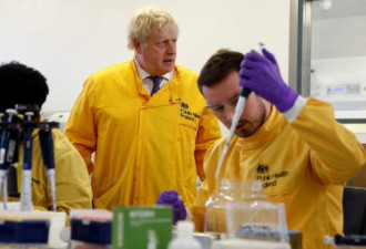 英国首相约翰逊确诊感染新冠病毒