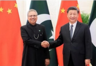 访中送暖习近平 巴基斯坦总统称反对污名化中国