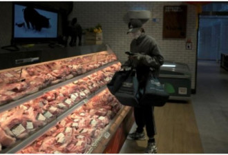 中国2月食品价格飙升 猪肉暴涨135.2%