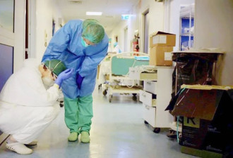 海外医生护士们无奈套垃圾袋当防护服