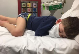 5岁男孩感染新冠病毒后头痛欲裂 觉得要死了