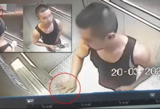 疫情期间，泰国男子在电梯里...