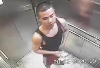 疫情期间，泰国男子在电梯里...