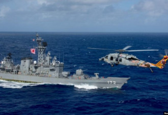 中国籍渔船与日本军舰东海相撞 一渔民受伤