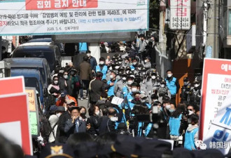 韩国新冠确诊者破万 自家隔离达到10万人