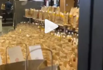 麦当劳快递铺满地！员工无卫生措施！