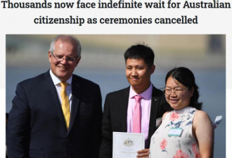 数万移民因新冠疫情无法如期加入澳籍