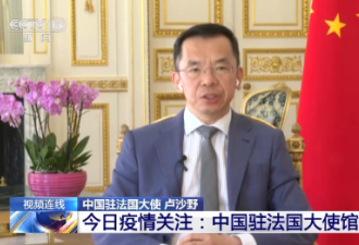 中国驻法大使：70万华侨华人心态平稳