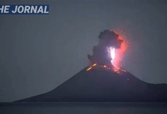 史上最危险火山之一喷发 曾一次害死3.6万人