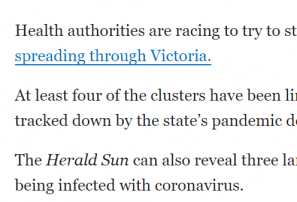 澳洲出现超级传播者，疑引发4场聚集性感染