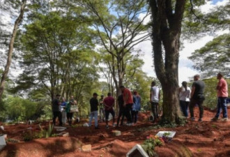 巴西：新冠病故者直接封棺 葬礼限10分钟