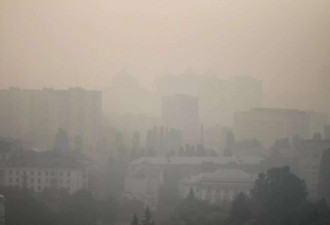 切尔诺贝利禁区火复燃 乌克兰首都污染爆表