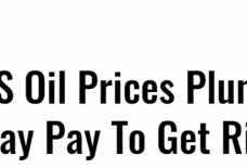 史无前例！原油跌至-38美元/桶！