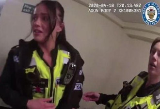英国女警察被犯人吐口水，担心感染