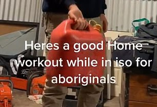 澳男抖音发布“种歧”视频：边锻炼边闻汽油