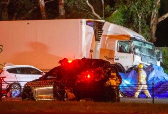 涉澳殉职警员案亚裔卡车司机故意撞警？