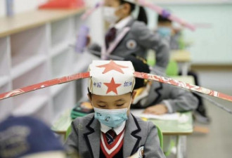 刷爆网络 杭州小学生头戴这种帽子开学