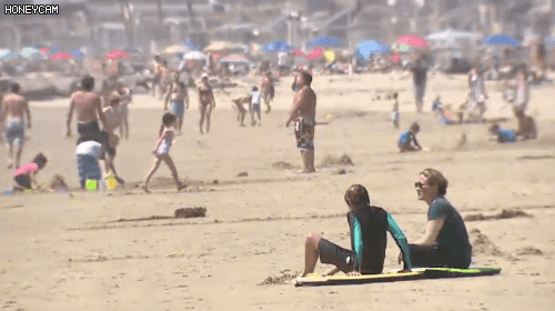 州长谴责也没用,美国南加州海滩继续开放