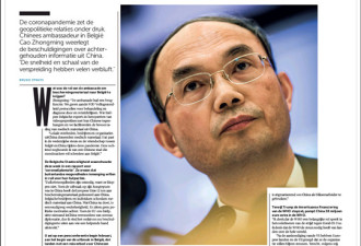 中国驻比利时大使:一些政客声音远大过科学家
