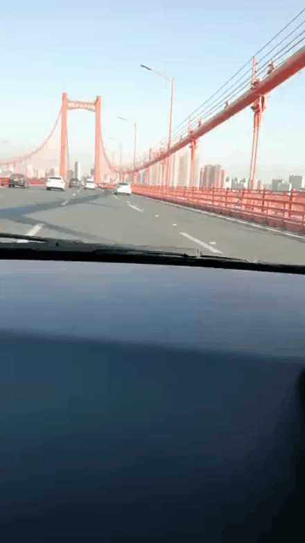 武汉鹦鹉洲大桥出现波形晃动 多位车主感头晕