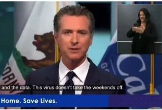 加州州长警告海滩游客：病毒可不过周末