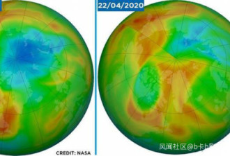 神奇！北极上空最大臭氧空洞 它居然“自闭”了