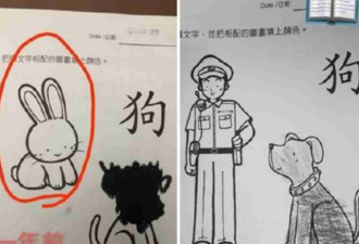 香港幼儿园教材插画被批辱警 校方紧急回应